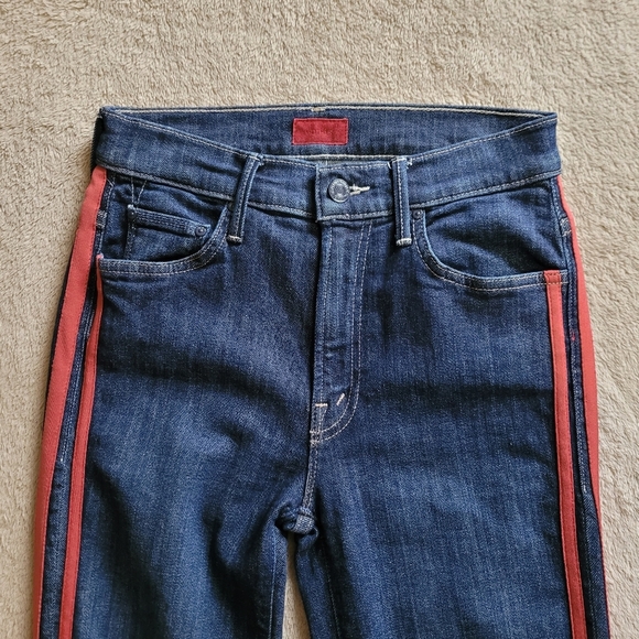 Mother Insider Crop Step Fray jeans size 25 - Picture 6 of 14